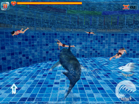 Скриншоты Scary Shark Unleashed 3D iPad 