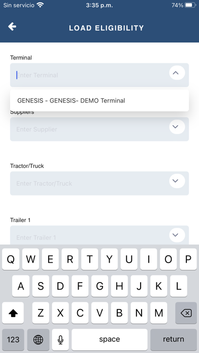 L2D Driver Connect Enterprise Ekran Görüntüleri