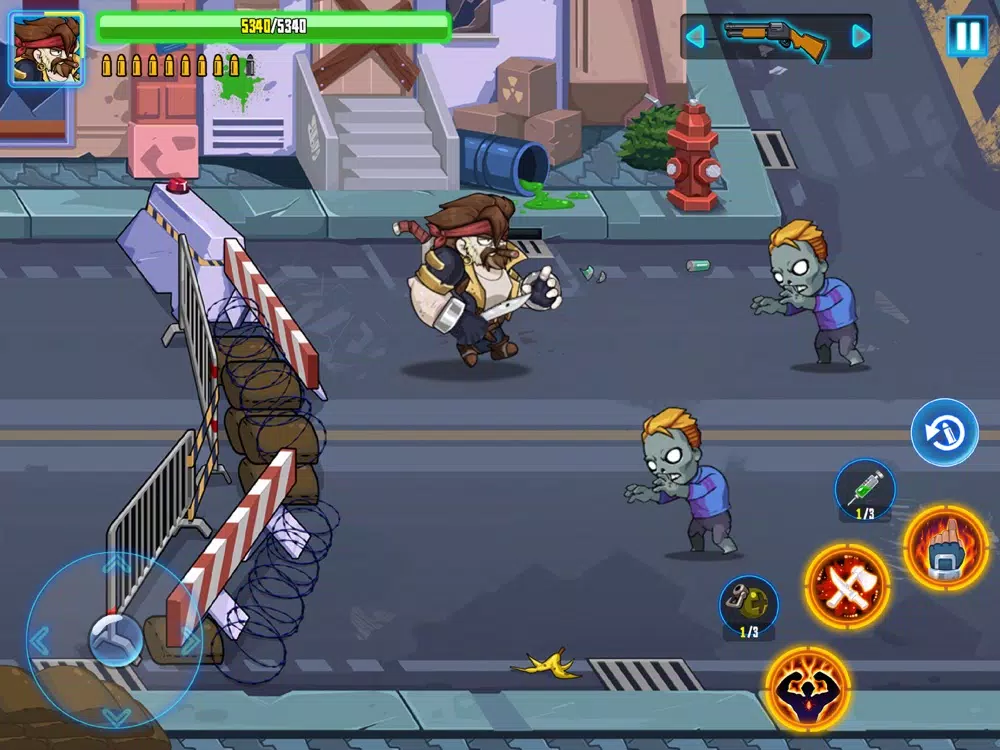 Capturas de tela do ZomBOSS iPad 