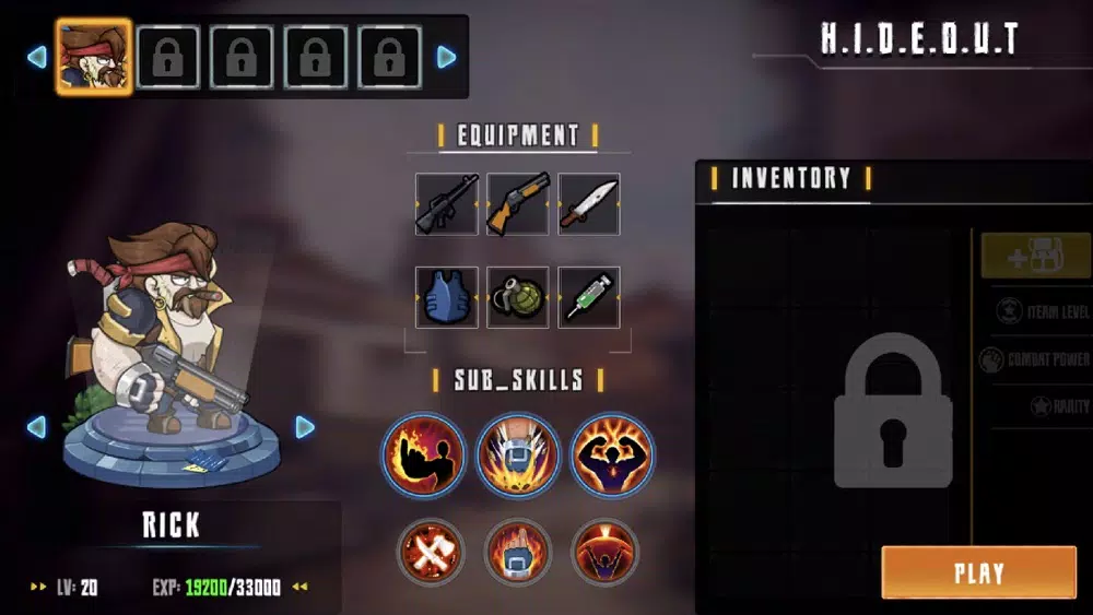 Capturas de tela do ZomBOSS
