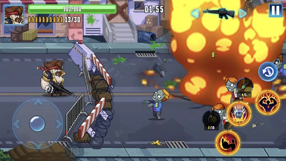 Capturas de tela do ZomBOSS