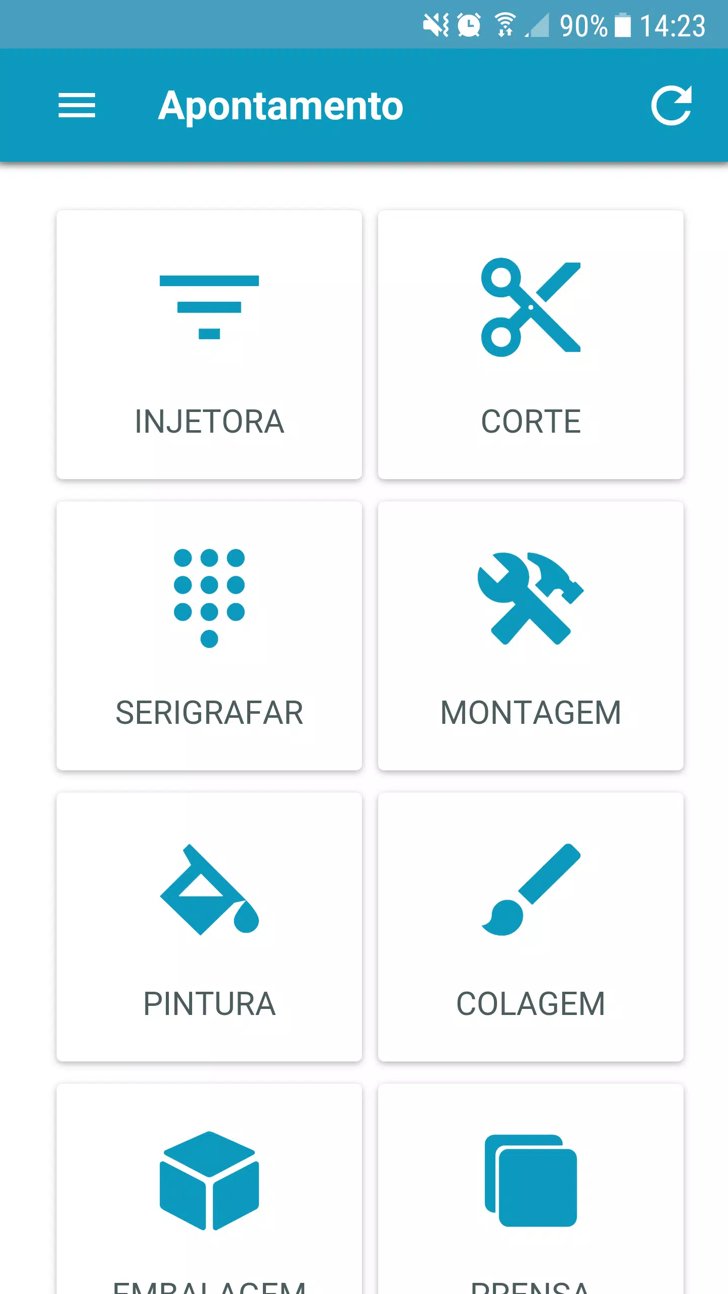 Minha Produção Screenshots