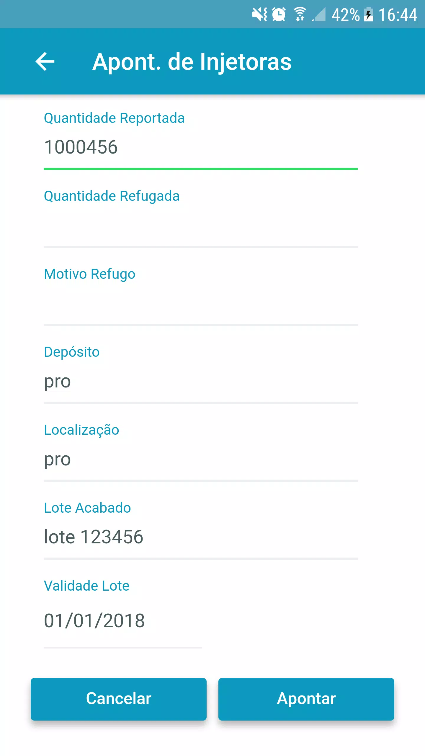 Minha Produção Screenshots