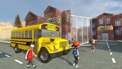 Crazy School Bus Transport Sim应用截图