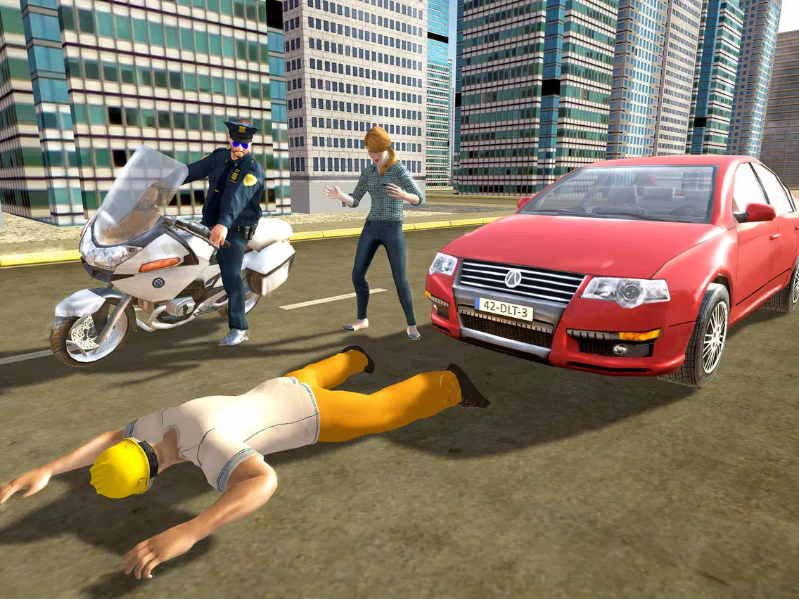 Flying Police Bike Rider 2016 - Ride & Fly Motorcyle in the City To be a Best Traffic police iPad 應用截圖