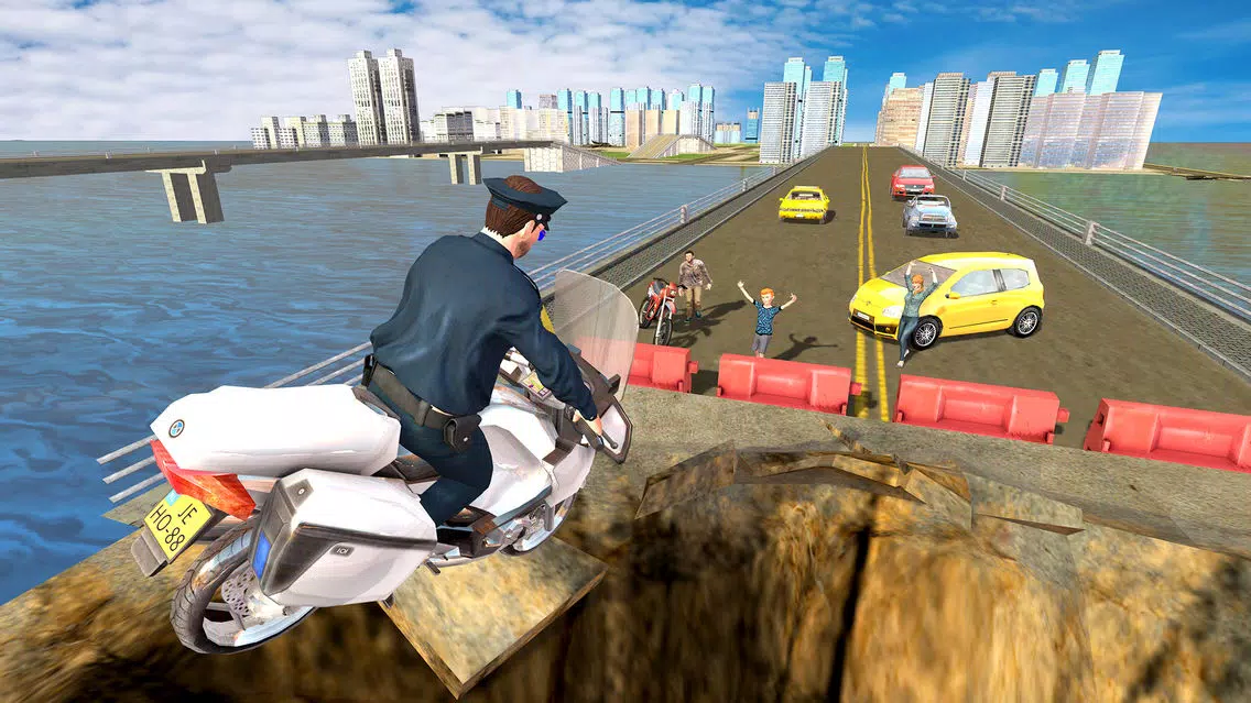Flying Police Bike Rider 2016 - Ride & Fly Motorcyle in the City To be a Best Traffic police應用截圖