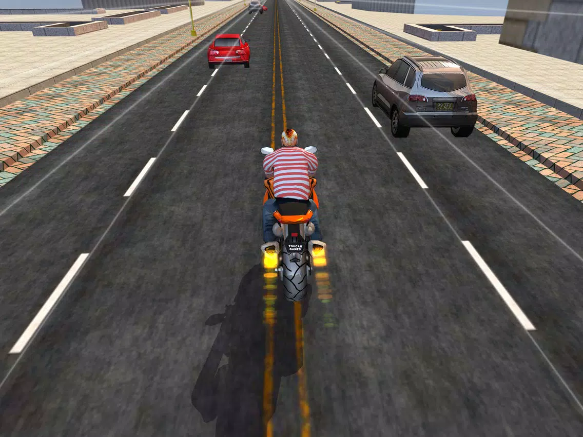 Highway Traffic Bike Escape 3D - Be a Bike Racer In This Motorcycle Game For FREE iPad 應用截圖
