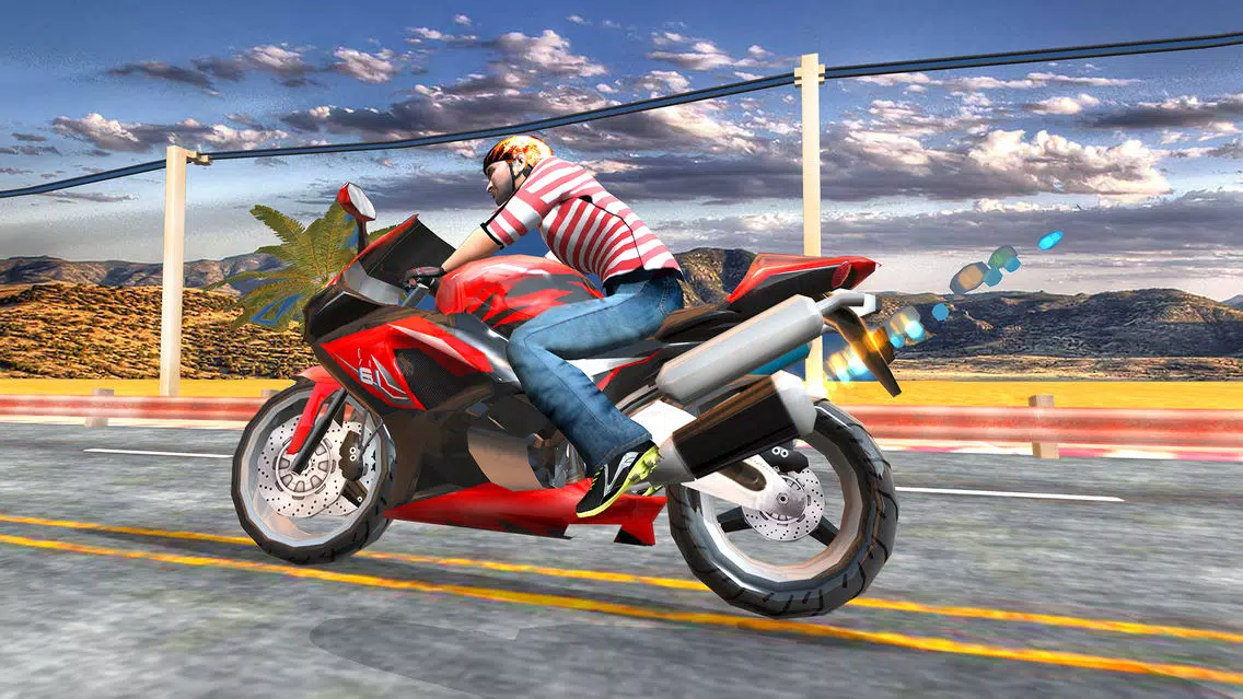 Highway Traffic Bike Escape 3D - Be a Bike Racer In This Motorcycle Game For FREE應用截圖