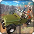 Offroad 4x4 Hill Flying Jeep - Fly & Drive Jeep in Hill Environment