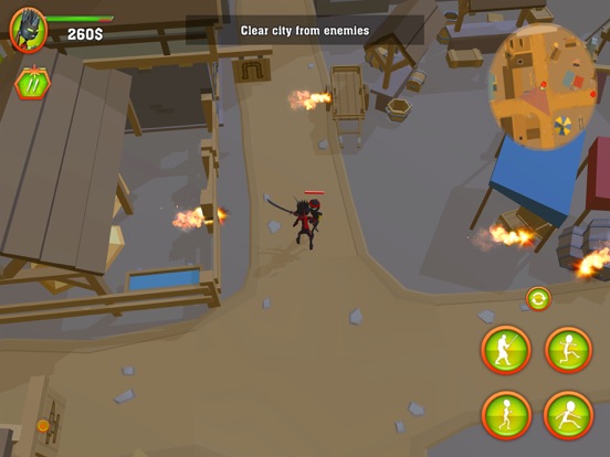 SuperHero Crime Fight: Ninja iPad  Screenshots