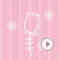 Animated Cute Flower Stickers