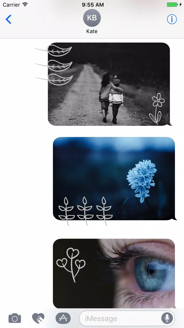 Animated Cute Flower Stickers Screenshots