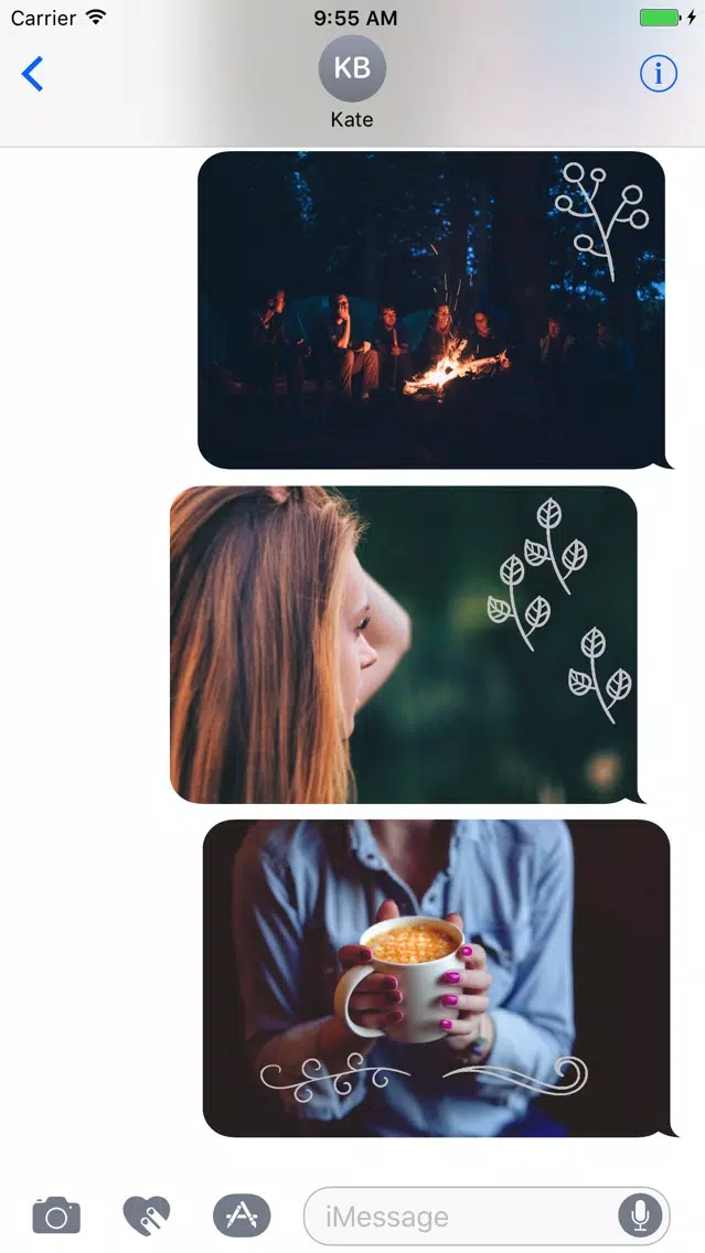 Animated Cute Flower Stickers Screenshots