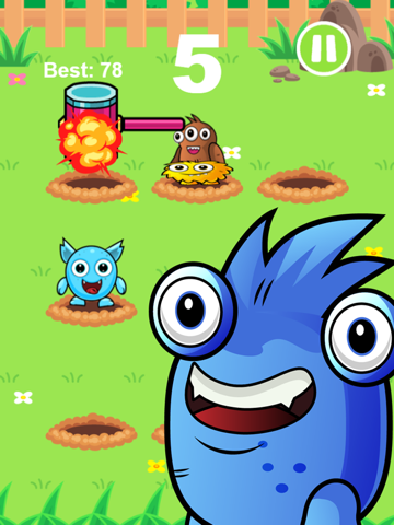 Tangkapan layar Whack An Alien Mole Invader - Smash The Cute Miner Invaders From Mars! iPad 