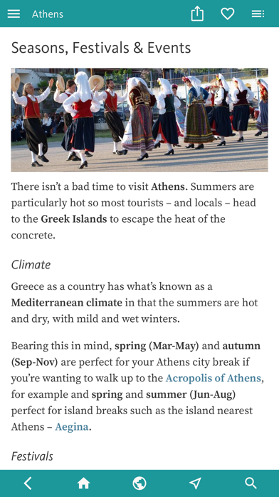Athens’ Best: Travel Guide Screenshots