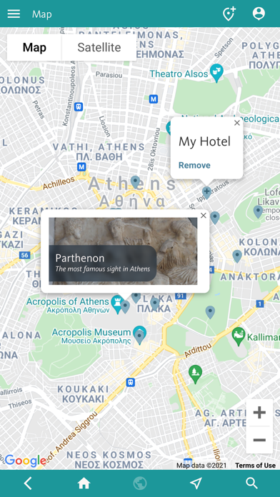Athens’ Best: Travel Guide Screenshots