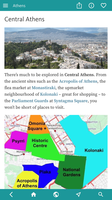 Athens’ Best: Travel Guide Screenshots