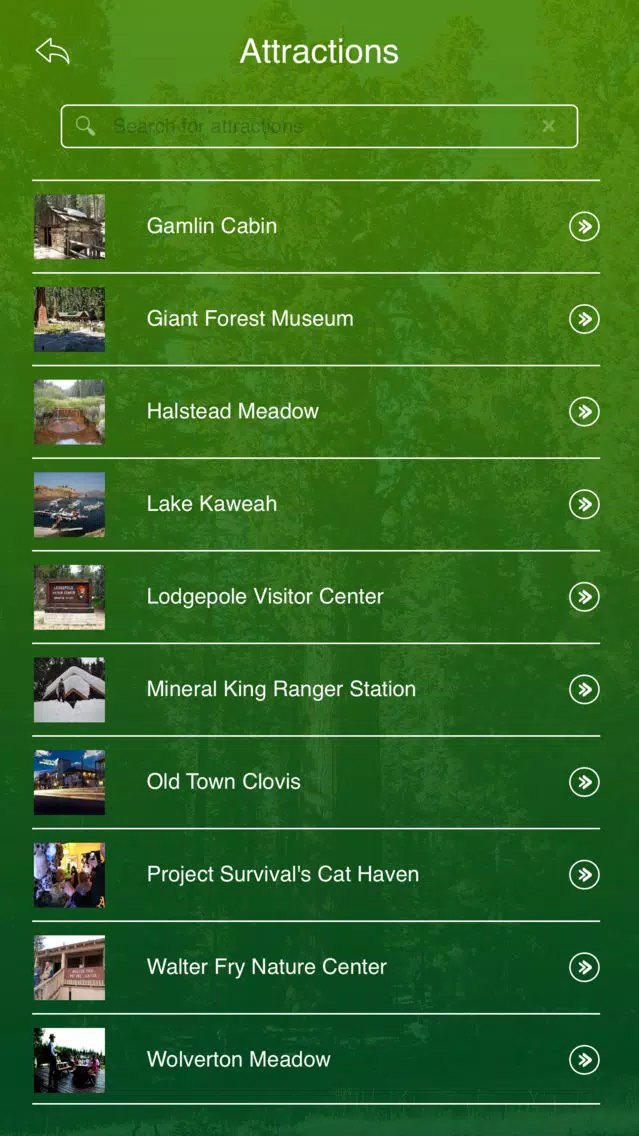 Sequoia National Park Travel Guide Screenshots