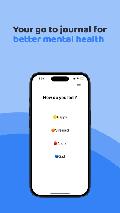 Minute Journal: Mood Diary سکرین شاٹس
