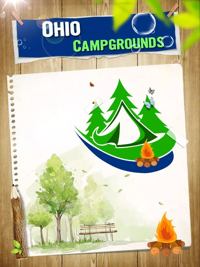 Ohio Campgrounds and RV Parks iPad Screenshots