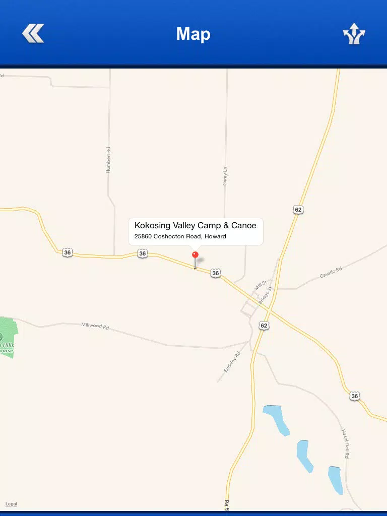 Ohio Campgrounds and RV Parks iPad Screenshots