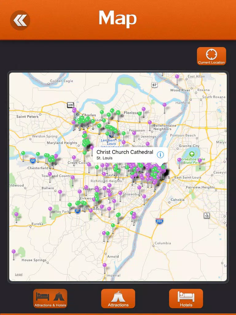St. Louis City Guide iPad Screenshots