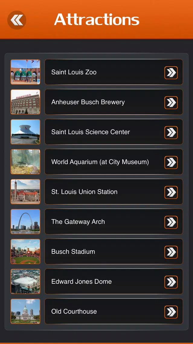 St. Louis City Guide Screenshots