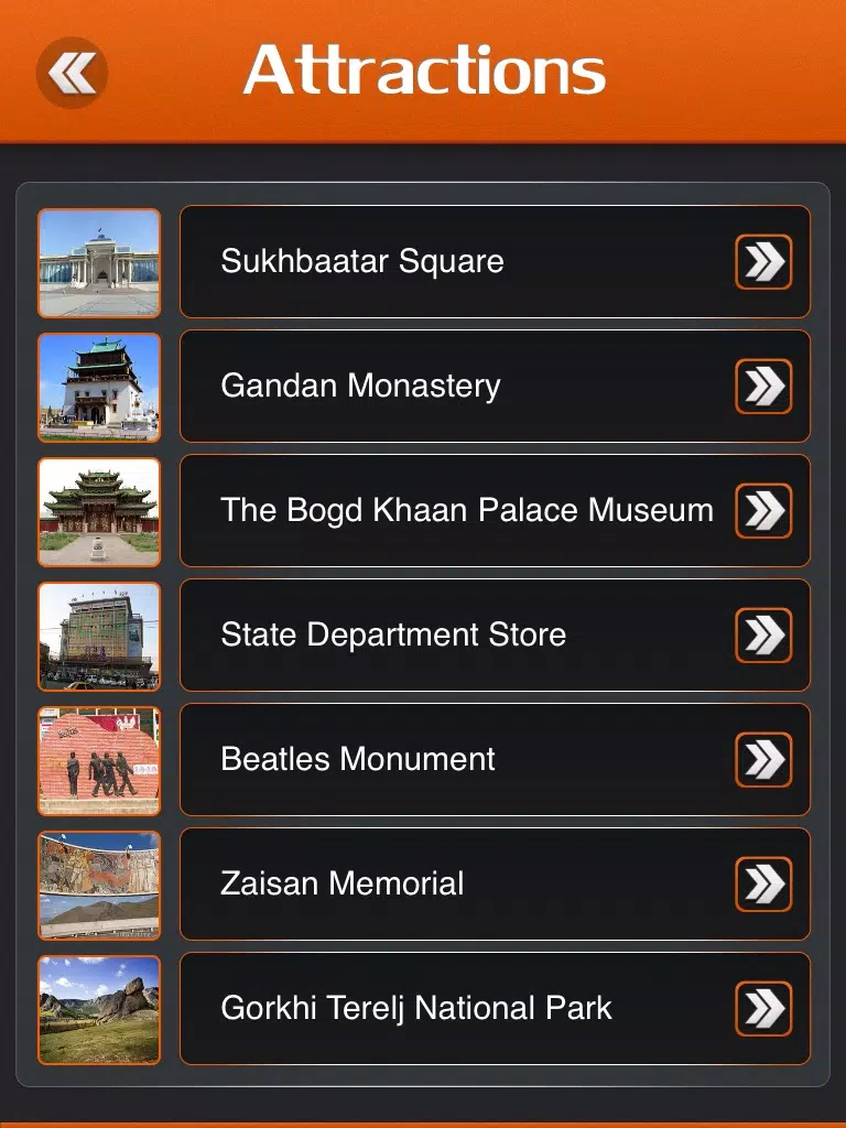 Ulaanbaatar Travel Guide iPad Screenshots