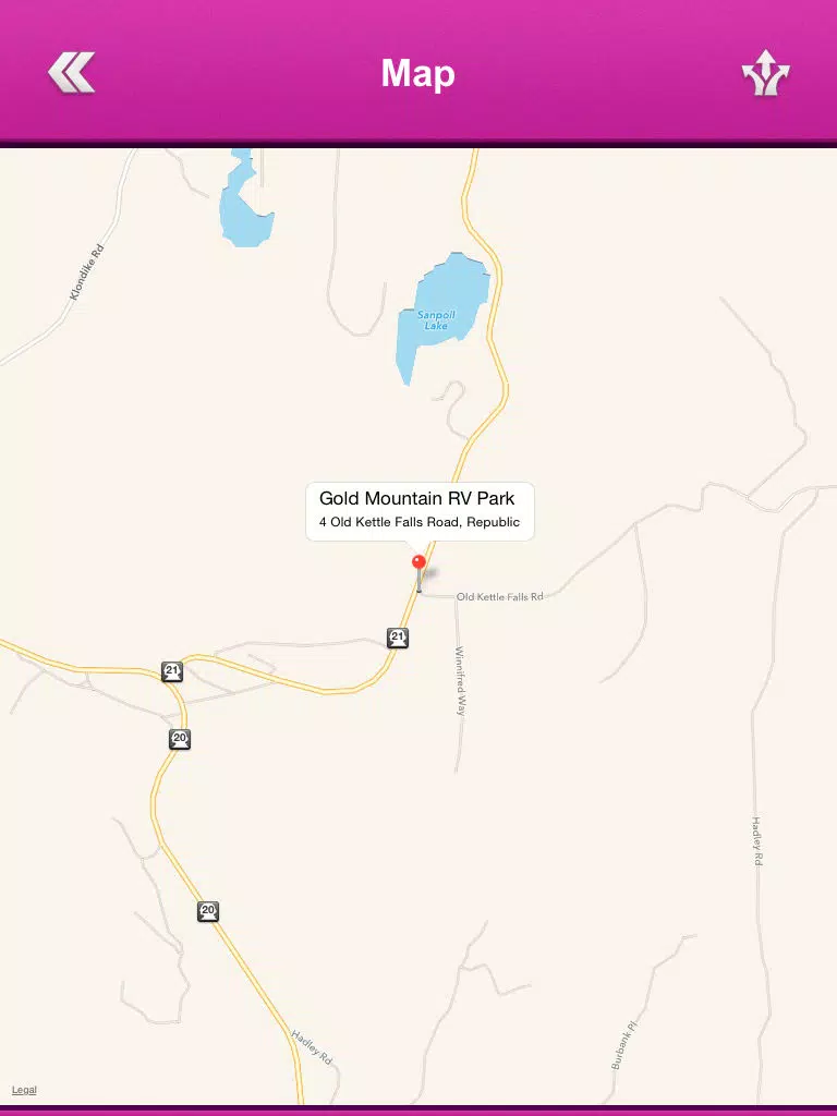 Washington Campgrounds and RV Parks iPad स्क्रीनशॉट