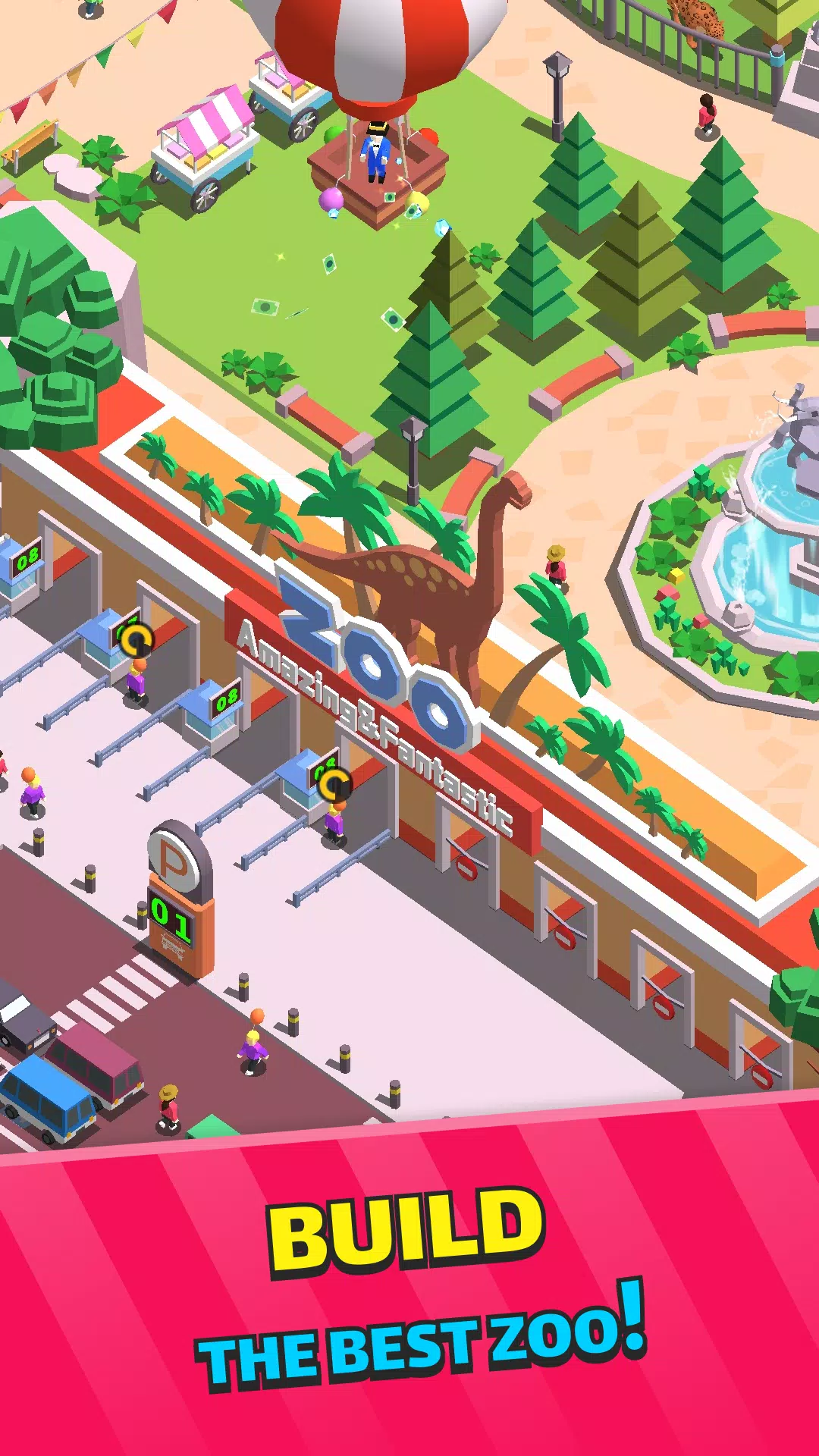 Zoo Idle: Exotic Park Tycoon應用截圖