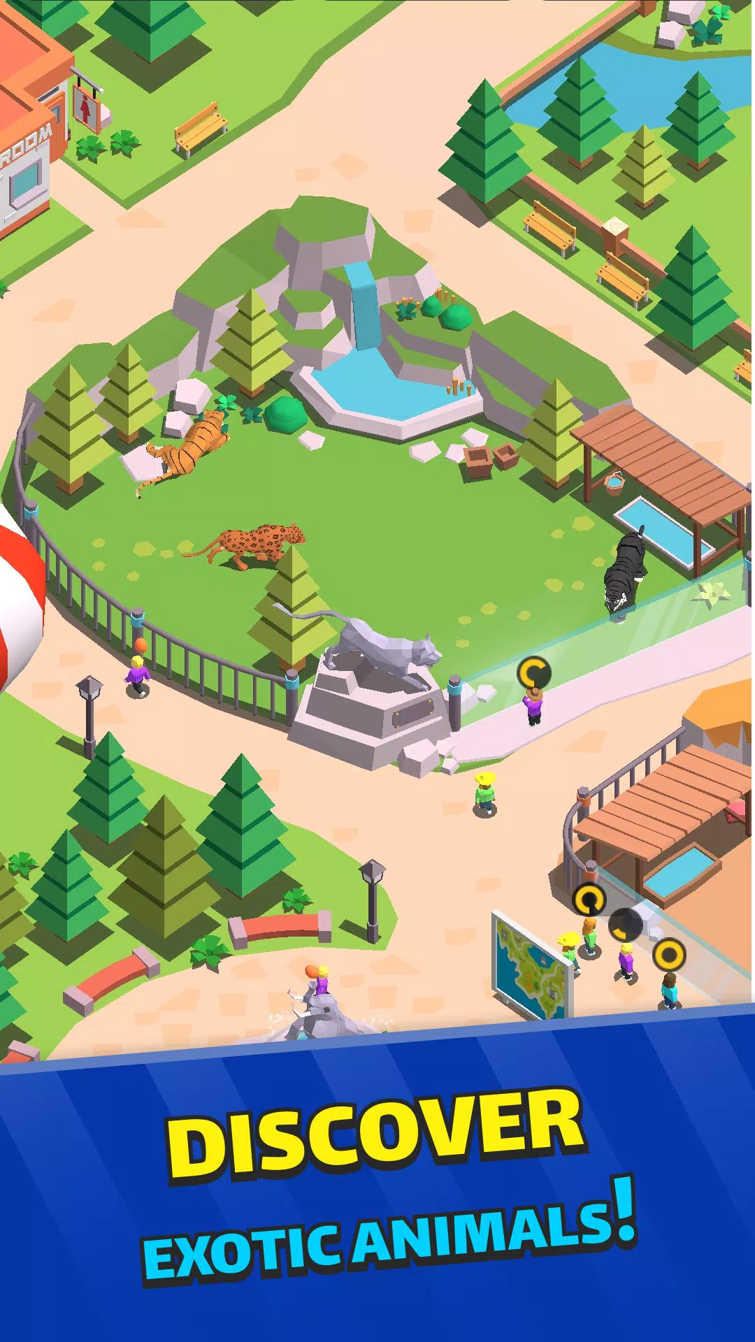 Zoo Idle: Exotic Park Tycoon應用截圖