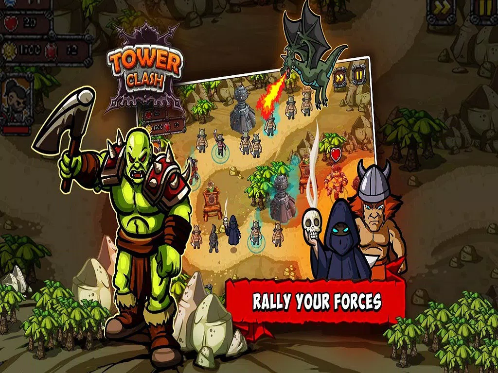 Capturas de tela do Tower Clash TD iPad 