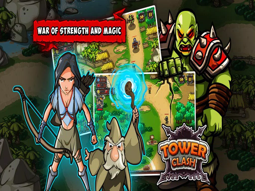 Capturas de tela do Tower Clash TD iPad 