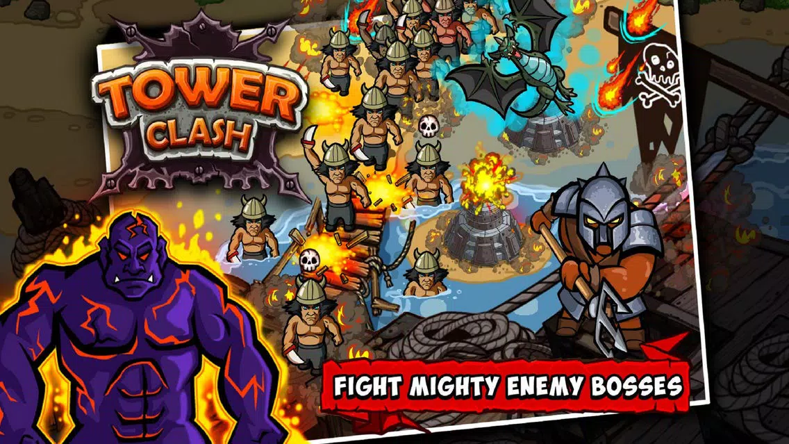 Capturas de tela do Tower Clash TD