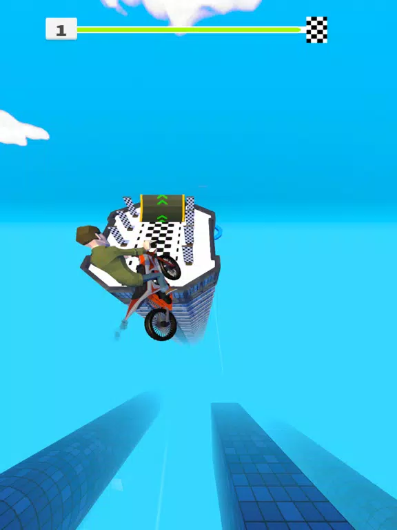Скриншоты Sky Bike 3D iPad 