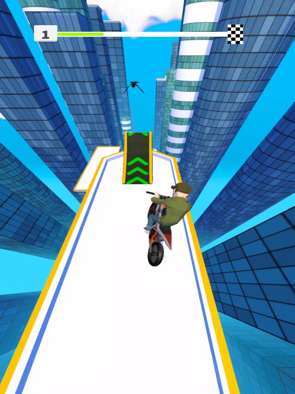 Скриншоты Sky Bike 3D iPad 
