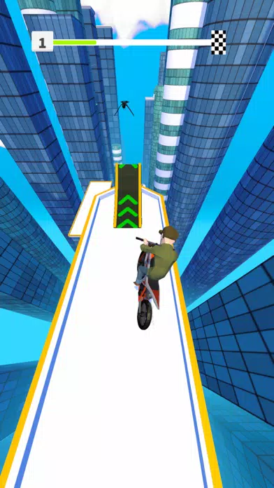 Скриншоты Sky Bike 3D