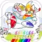 Coloring Book For Kids Cute Animals