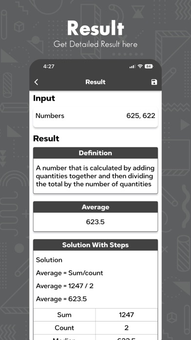 Find Average Number Calculator Screenshots