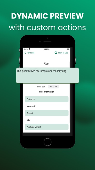 Design Font Space for Cricut Screenshots