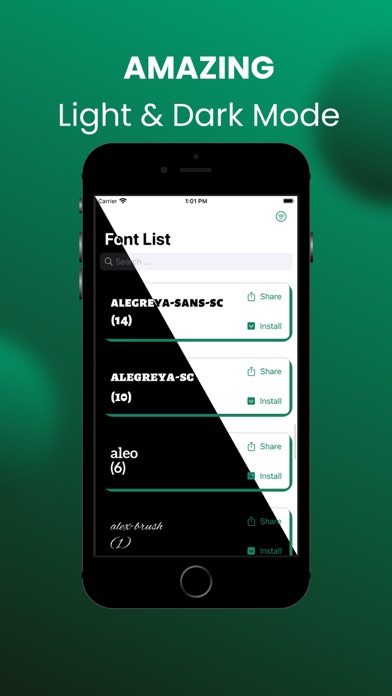 Design Font Space for Cricut Screenshots