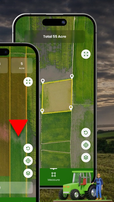 Tractor GPS Field Guidance ™ Screenshots