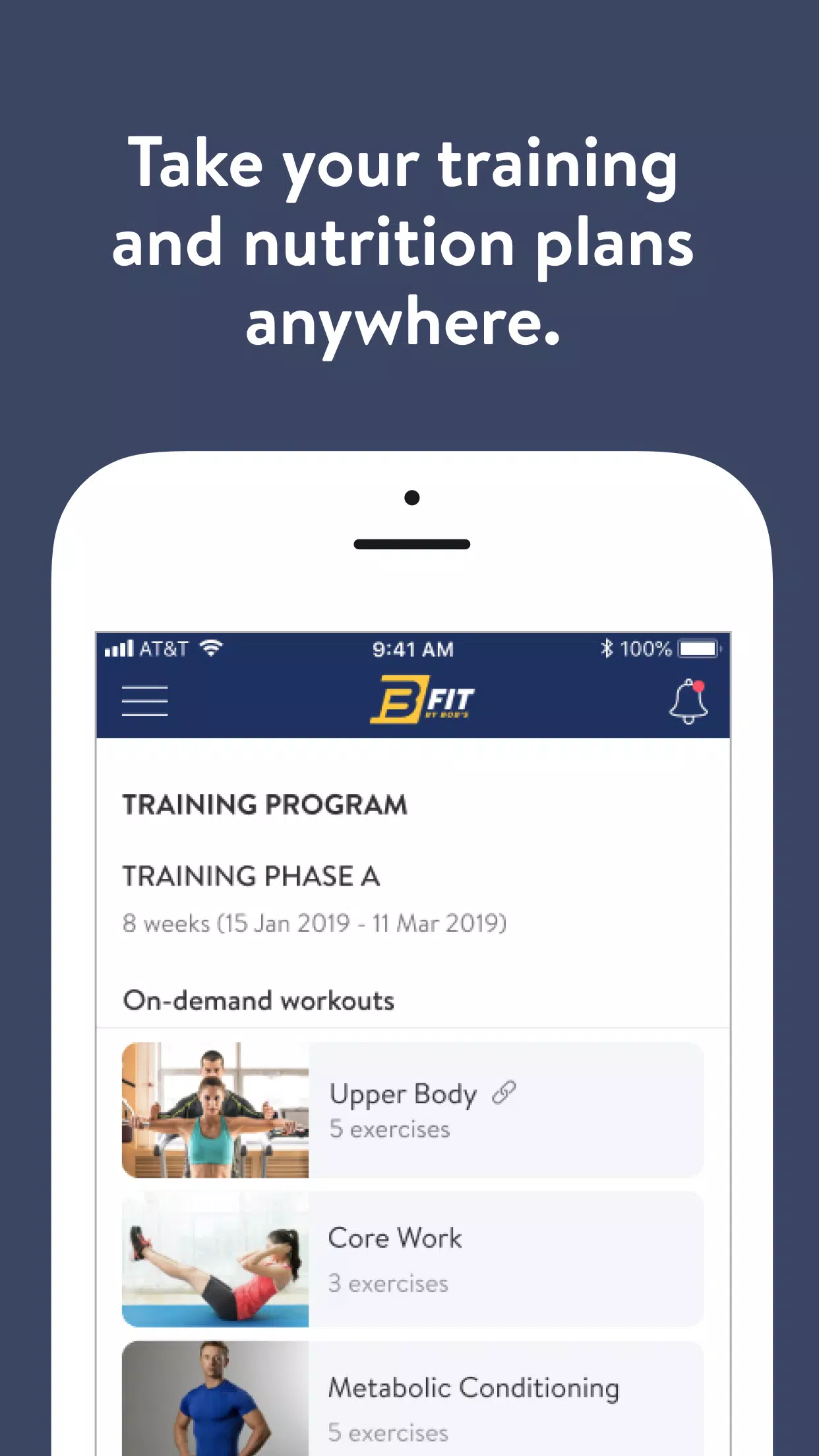 BFit Gym Screenshots
