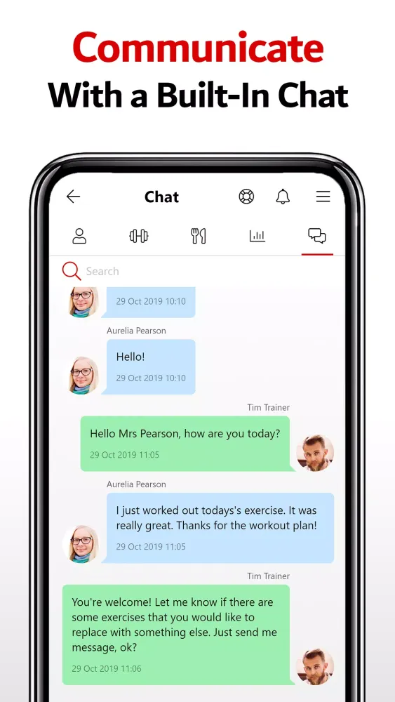 Trainero Coach App Screenshots