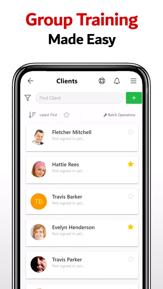 Trainero Coach App Screenshots