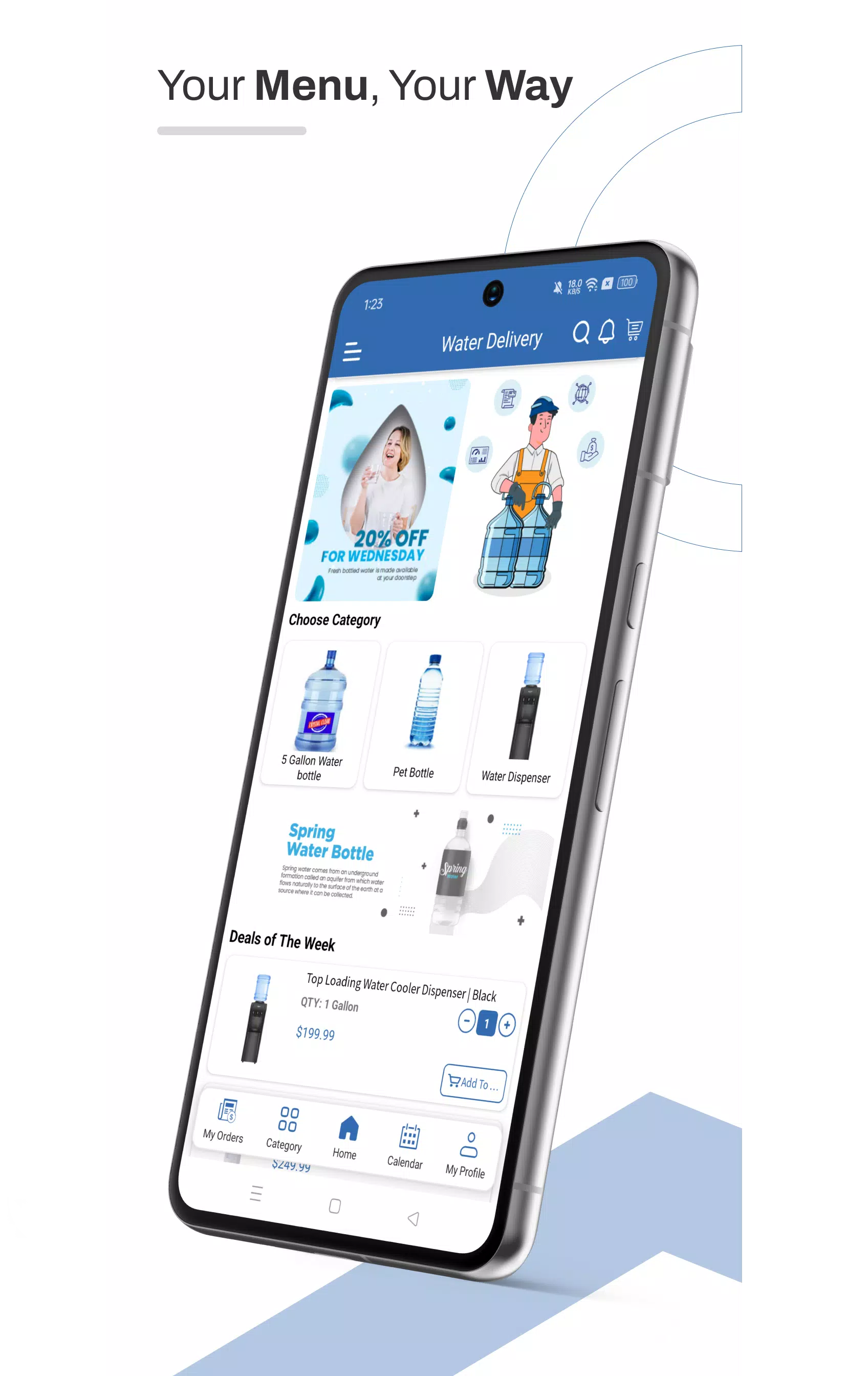Water Delivery Solutions Screenshots
