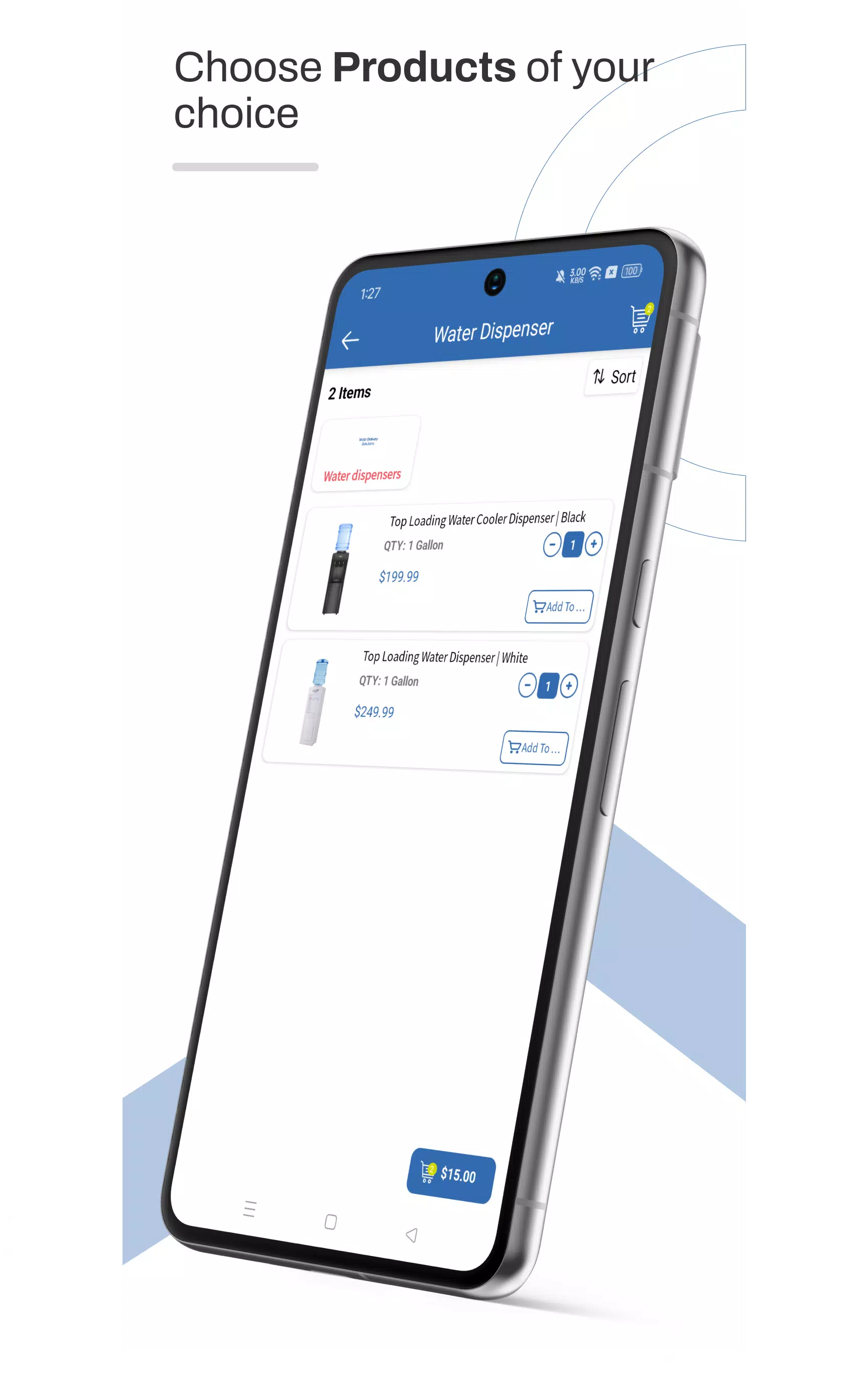 Water Delivery Solutions Screenshots