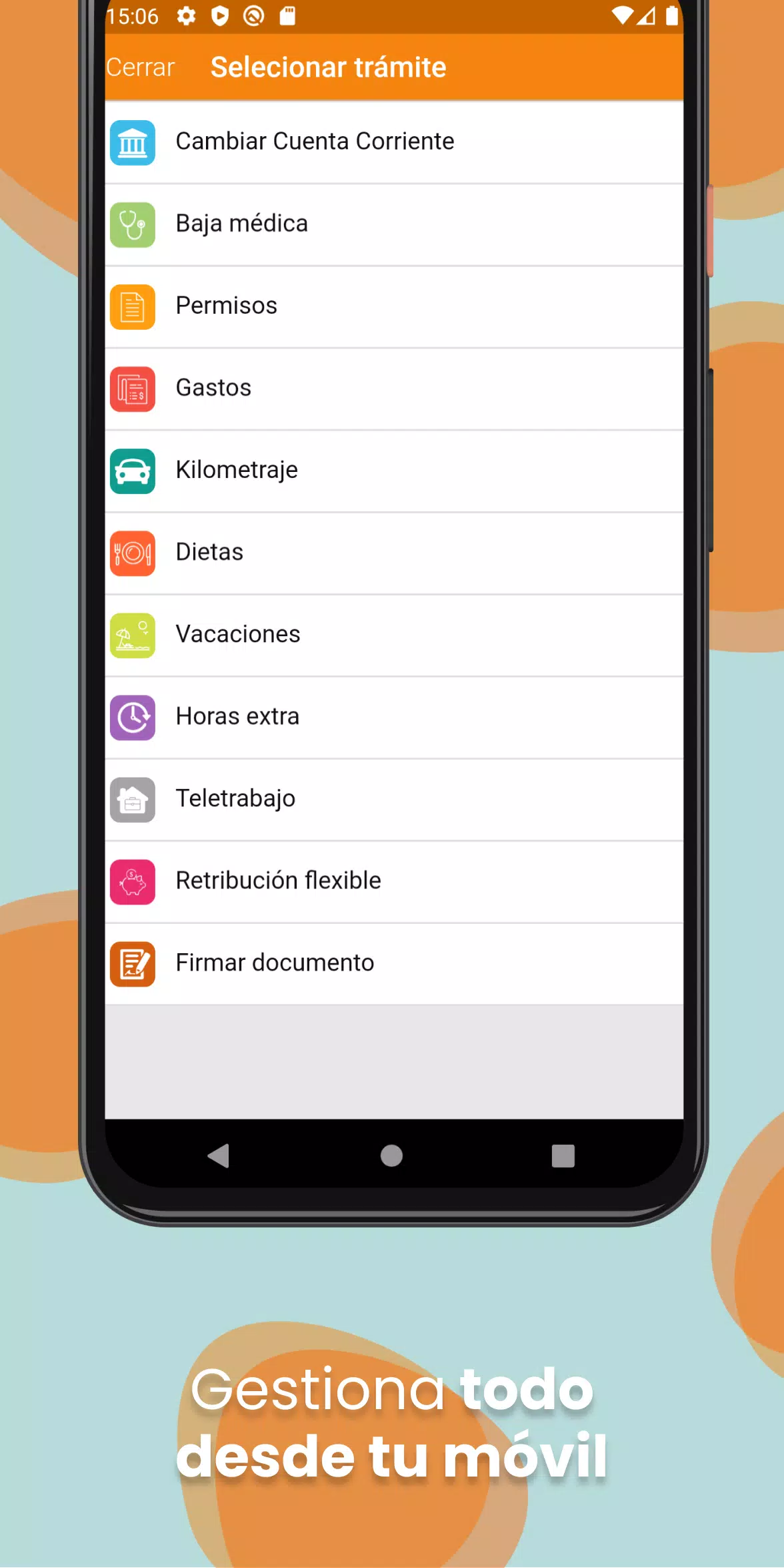TramitApp Empleado Screenshots