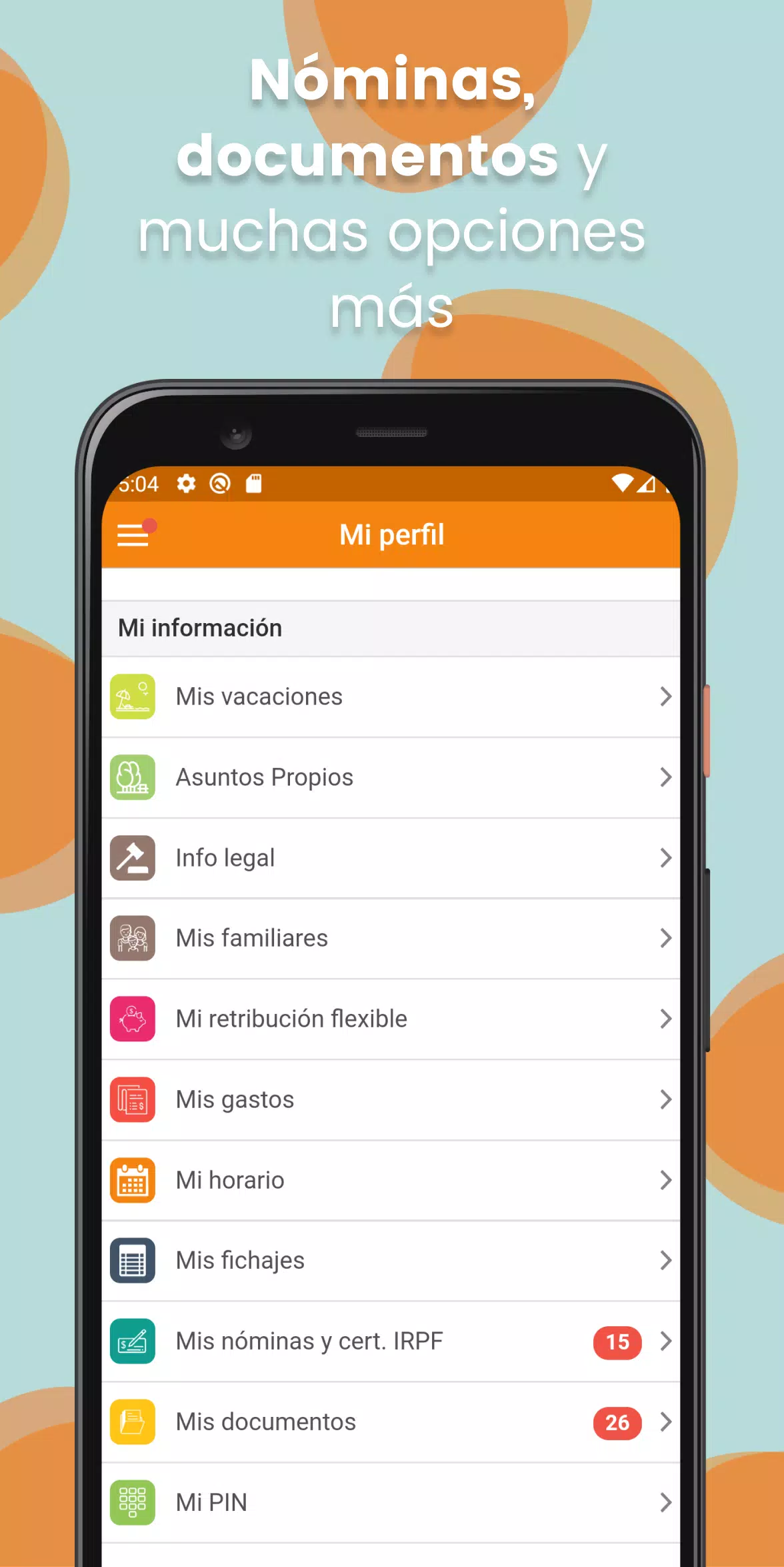 TramitApp Empleado Screenshots