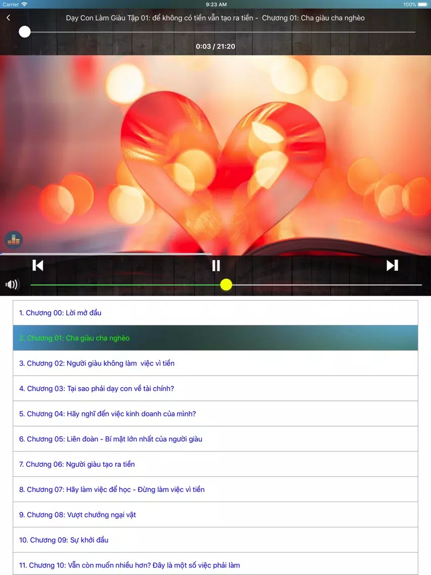 Sách Nói Online Lite iPad Screenshots